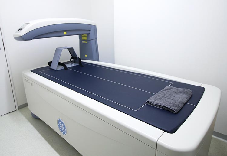 X線骨密度測定装置の写真